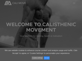'calimove.com' screenshot