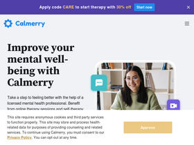 'calmerry.com' screenshot