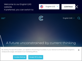 'cambridgeconsultants.com' screenshot