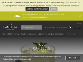 'camellia-sinensis.com' screenshot