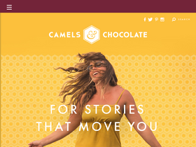 'camelsandchocolate.com' screenshot