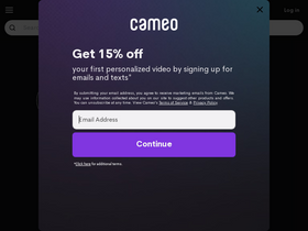 'cameo.com' screenshot
