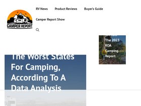 'camperreport.com' screenshot