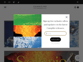 'campfireaudio.com' screenshot