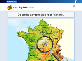 'camping-frankrijk.nl' screenshot