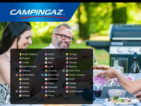'campingaz.com' screenshot