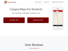 'campus-maps.com' screenshot