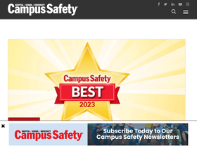 'campussafetymagazine.com' screenshot
