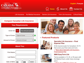 'canada-life-insurance.org' screenshot