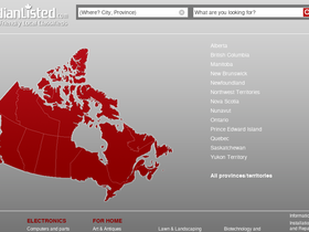 'canadianlisted.com' screenshot