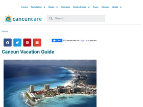 'cancuncare.com' screenshot