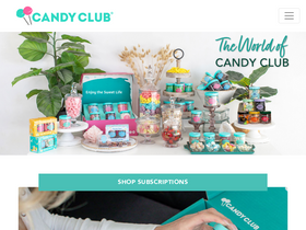 'candyclub.com' screenshot