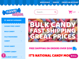 'candynation.com' screenshot