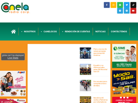 'canelaradio.com' screenshot