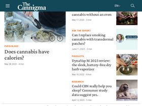 'cannigma.com' screenshot