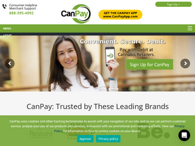 'canpaydebit.com' screenshot