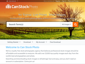 'canstockphoto.com' screenshot