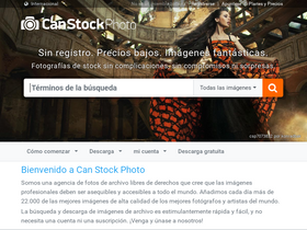 'canstockphoto.es' screenshot