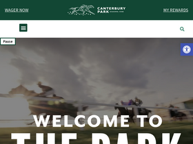 'canterburypark.com' screenshot
