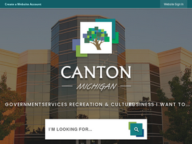 'canton-mi.org' screenshot
