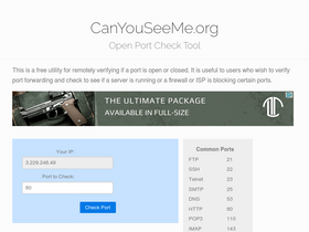 'canyouseeme.org' screenshot