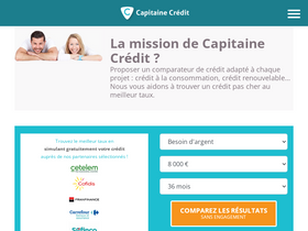 'capitaine-credit.com' screenshot