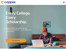 'cappex.com' screenshot