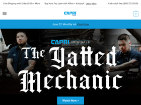 'capritools.com' screenshot