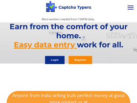 'captchatypers.com' screenshot