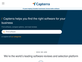 'capterra.ca' screenshot