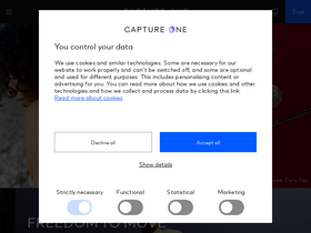 'captureone.com' screenshot