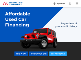'car-mart.com' screenshot