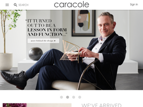 'caracole.com' screenshot