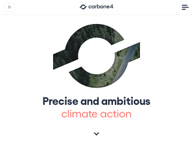 'carbone4.com' screenshot