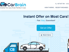 'carbrain.com' screenshot