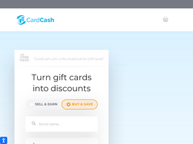 'cardcash.com' screenshot