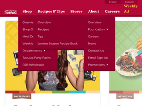 'cardenasmarkets.com' screenshot