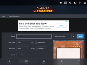 'cardmaker.net' screenshot