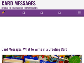 'cardmessages.com' screenshot