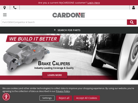 'cardone.com' screenshot