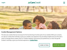 'carecredit.com' screenshot