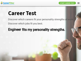 'careerfitter.com' screenshot