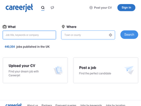 'careerjet.co.uk' screenshot