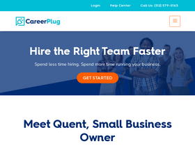 'careerplug.com' screenshot