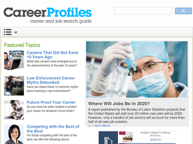 'careerprofiles.info' screenshot