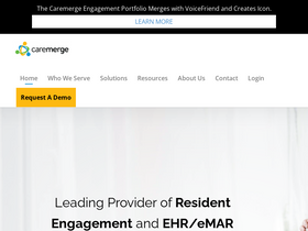 'caremerge.com' screenshot