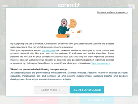'carenity.com' screenshot