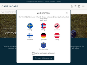 'careofcarl.dk' screenshot