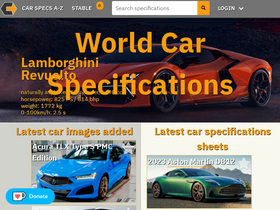 'carfolio.com' screenshot