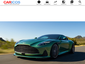 'caricos.com' screenshot